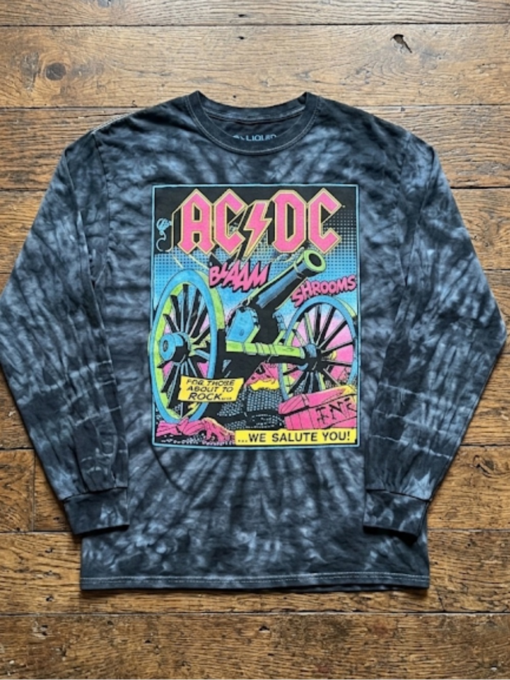 AC/DC Long Sleeve Graphic Shirt Men’s Size 2XL
